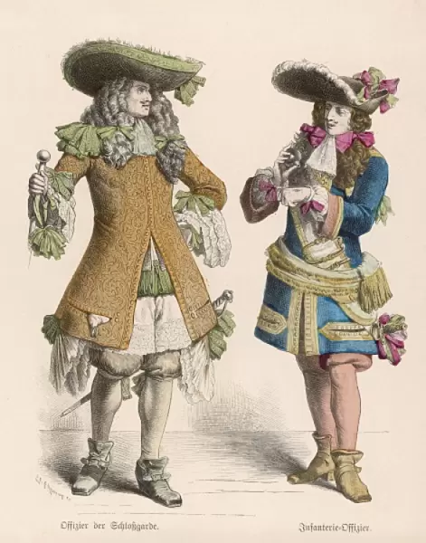 French Officers C1690