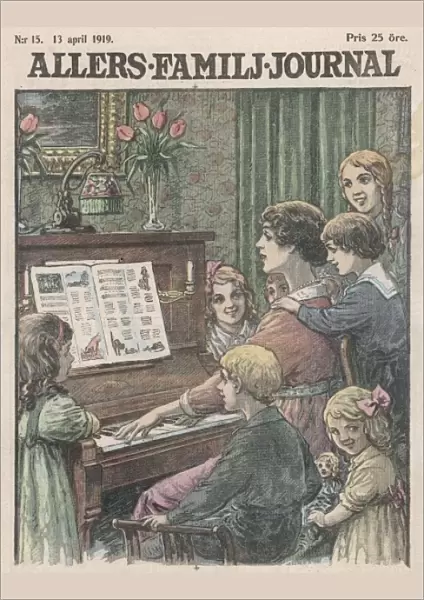 Family at the Piano