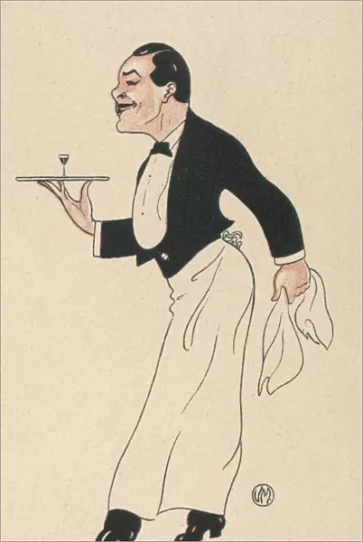 Waiter with Glass 1912