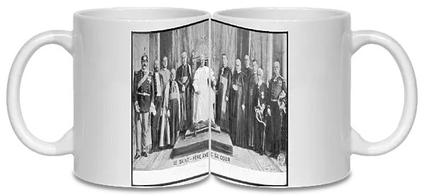 Pope Pius X & Court