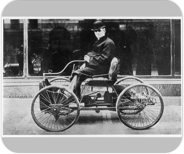 FORDs FIRST MODEL 1892