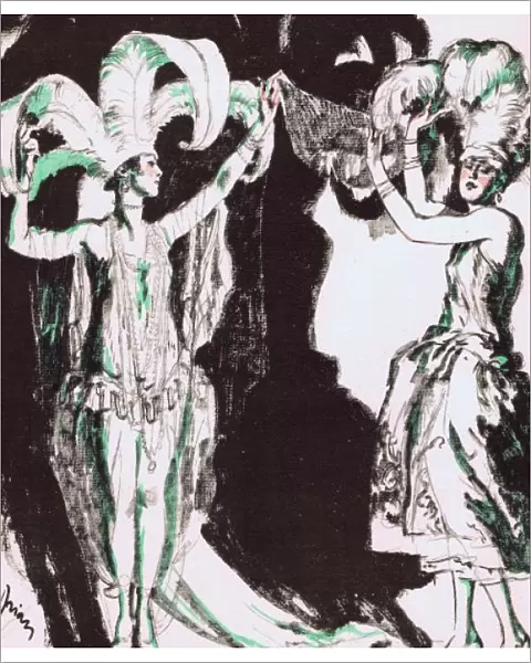 Sketch of the Dolly Sisters in League of Notions