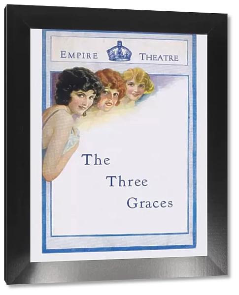 Programme cover for The Three Graces, 1924