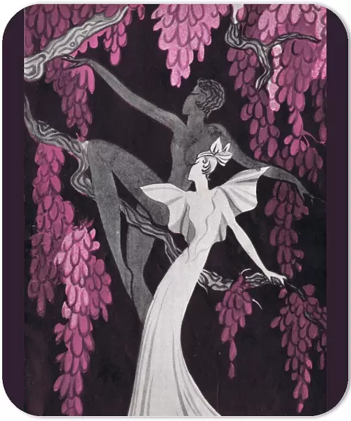 Illustration for the programme cover of Ca C est Paris, 1933