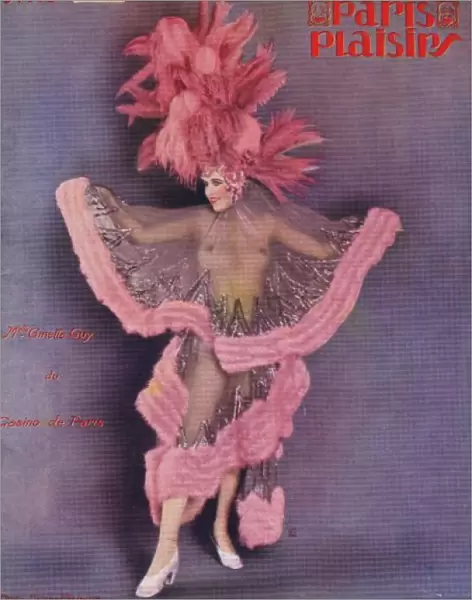 Cover of Paris Plaisirs, September 1927