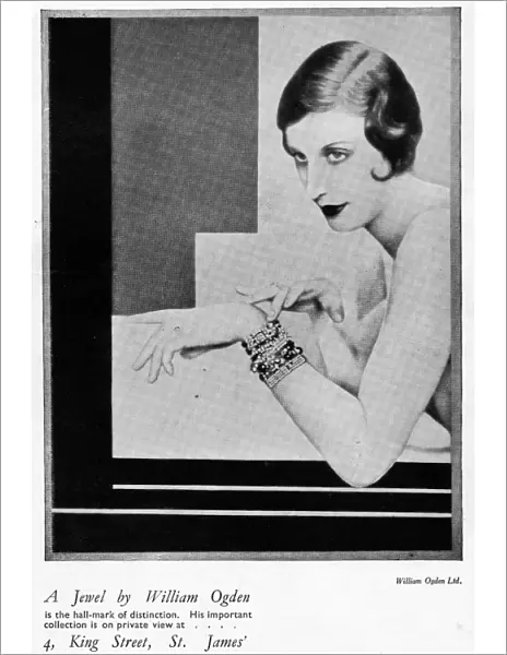 Advert for William Ogden jewellry, 1935