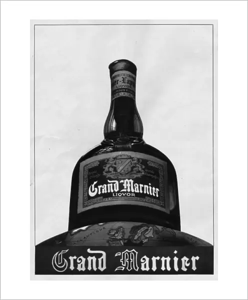 Advert for Grand Marnier liquer, 1938, Paris
