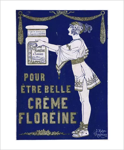 Advert for Crme Floreine, 1920s