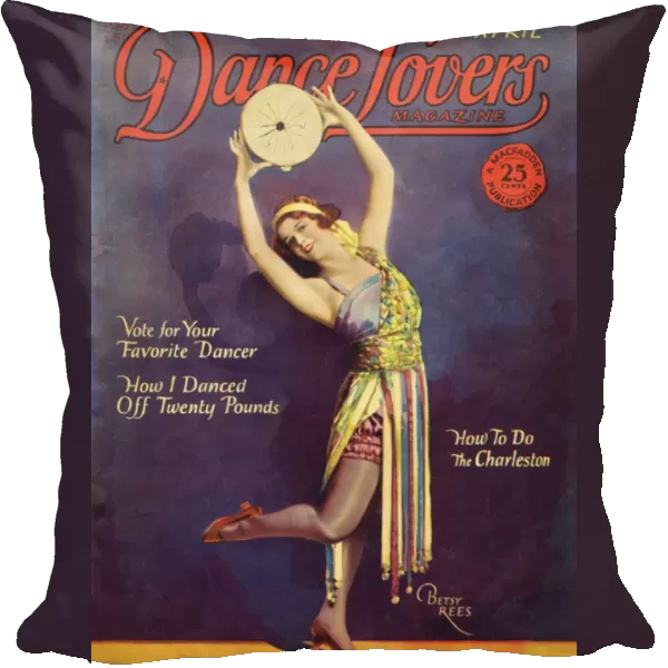 Cover of Dance magazine, April 1925