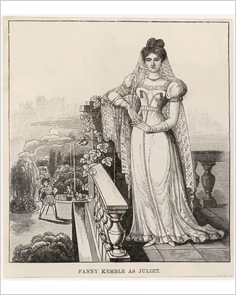 Fanny Kemble as Juliet