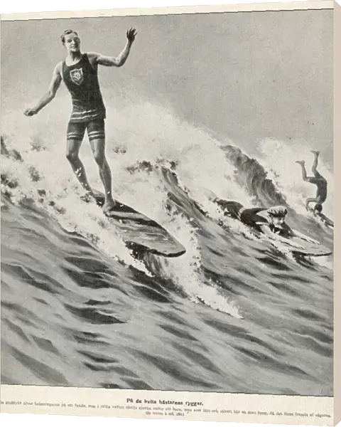 Surfing in 1910