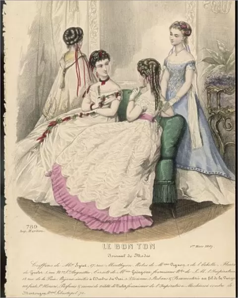 Ladies Dress 1867