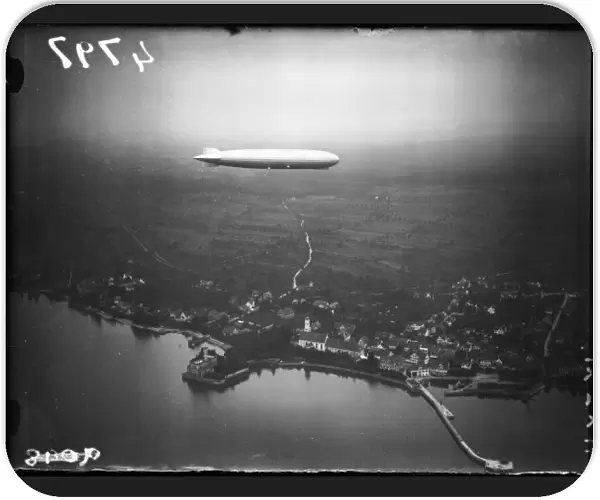 Graf Zeppelin in Flight