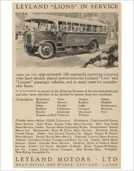 Leyland Lion Motor Bus