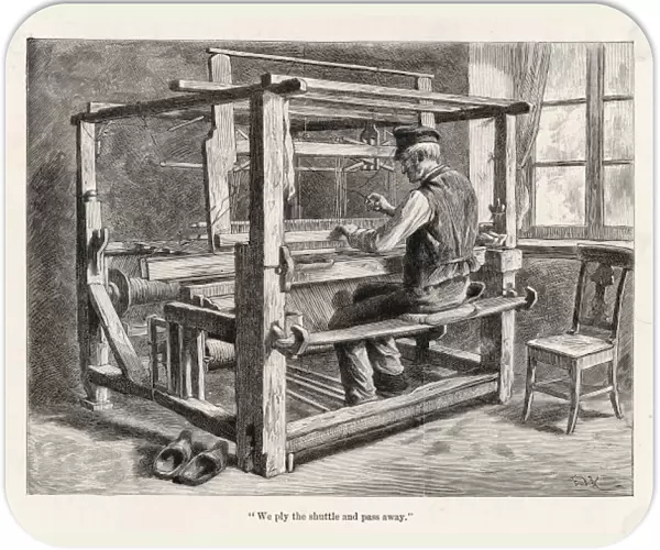 Weaver at his Loom