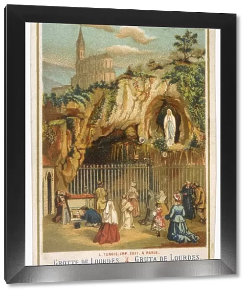 Lourdes Pilgrims (Card)