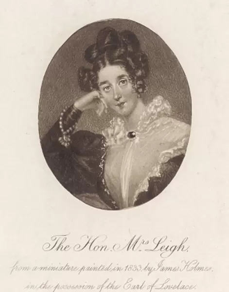 Augusta Leigh (Miniature