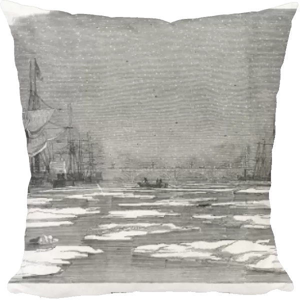 Thames Frozen 1854