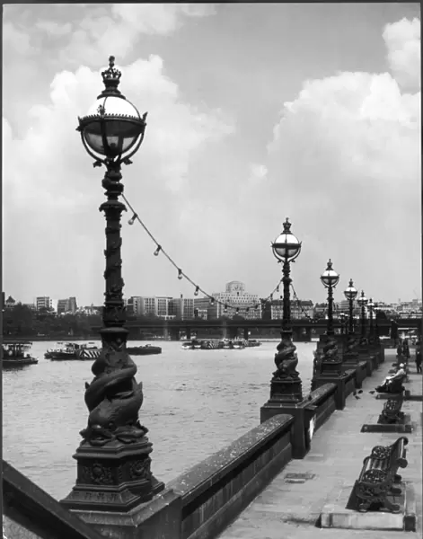 Lamps by River