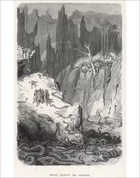 Sinbad and Serpents(Dore