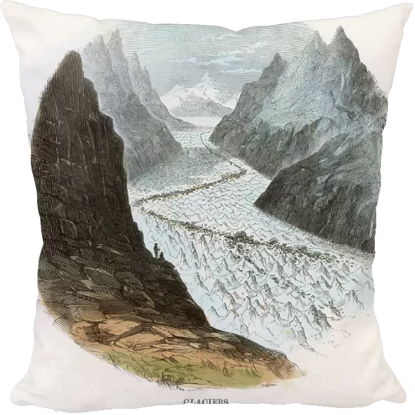 Glacier in the Alps