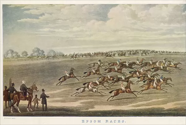 Epsom Races Circa 1830