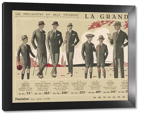 Suits  /  Men & Boys 1926