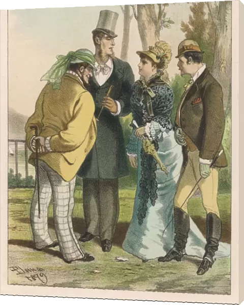 Costume Men & Woman 1879