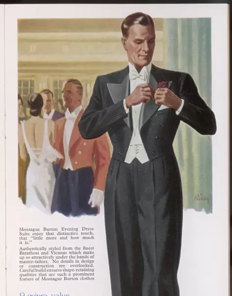 Evening Dress Suit 1938