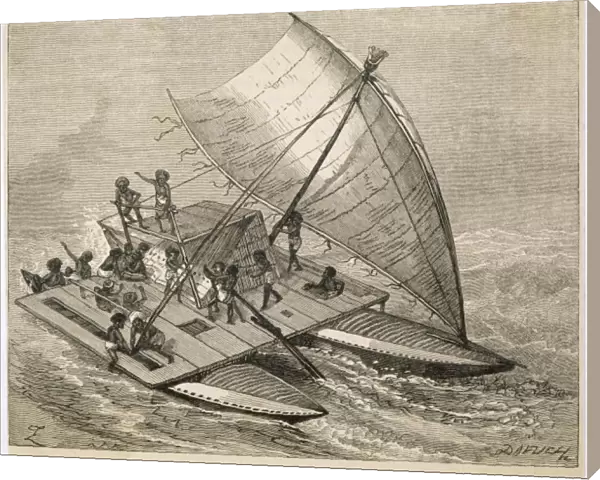 Catamaran of Polynesia
