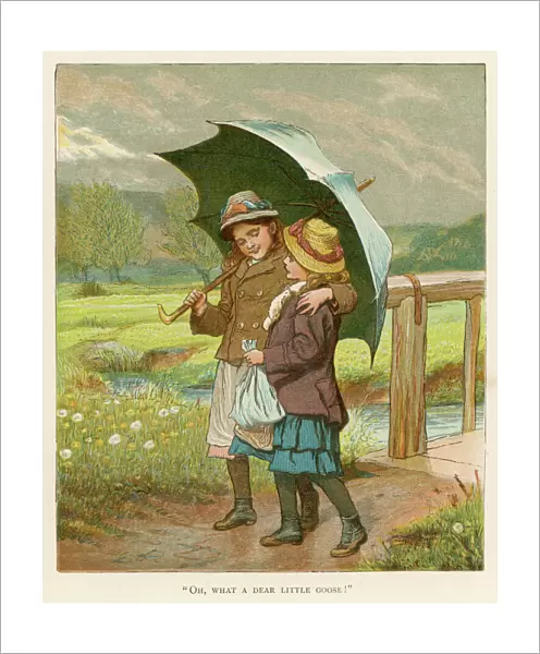 Children  /  Rainy Day 1884