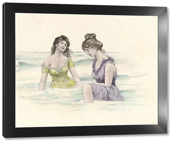 Bathers in Shallows 1905