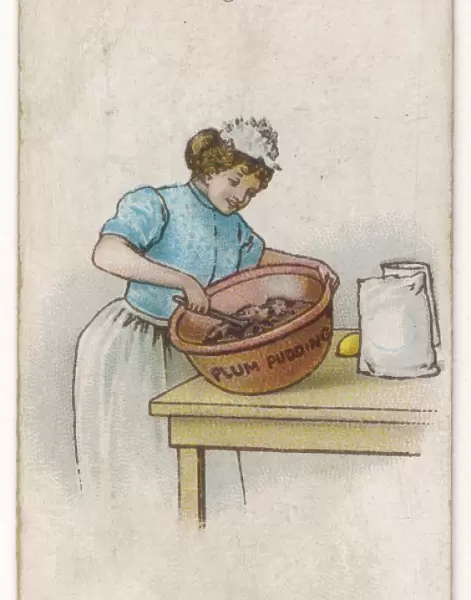 Maid Stirs Pudding Mix