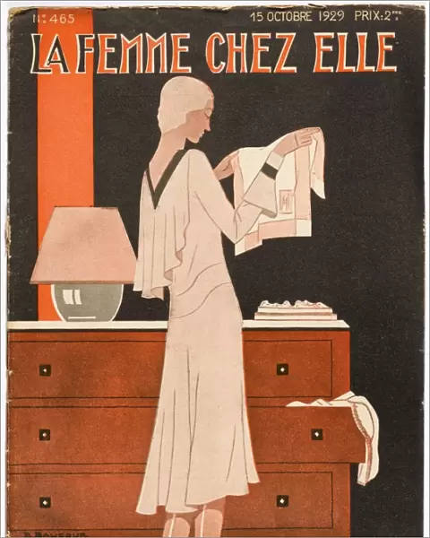 Lady and her Linen  /  1929