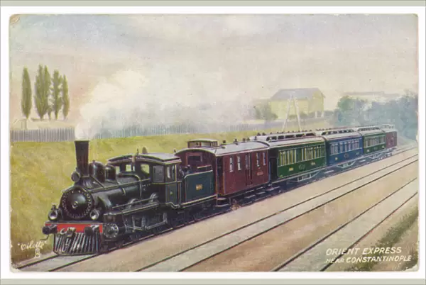Orient Express Postcard