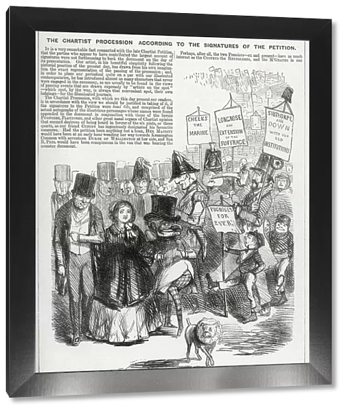 Uk  /  Chartism  /  Punch, 1848