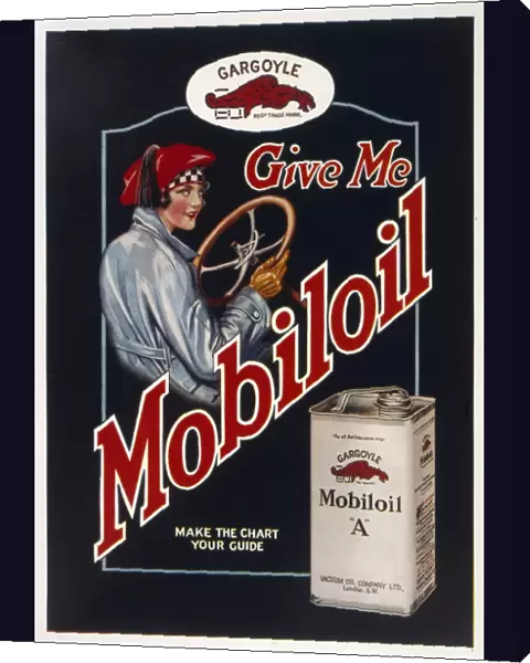 Mobiloil Advert 1923