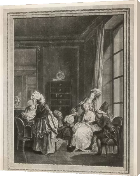 French Lady  /  Toilette 18C