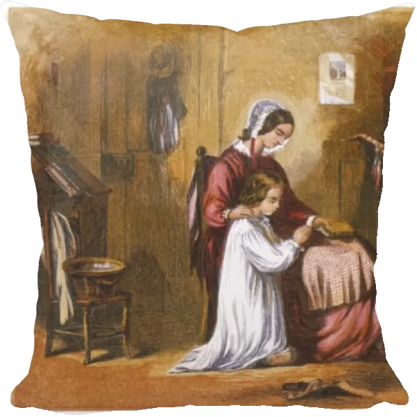 Child & Mother Praying