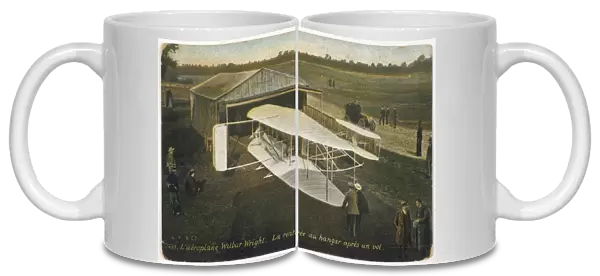 Wright at Auvours 1908