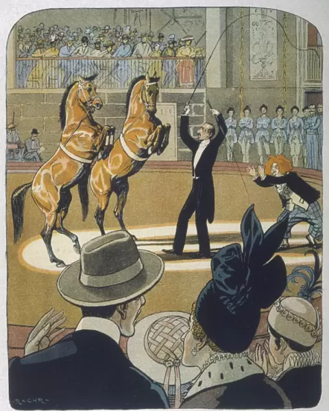 Circus Horses  /  1916