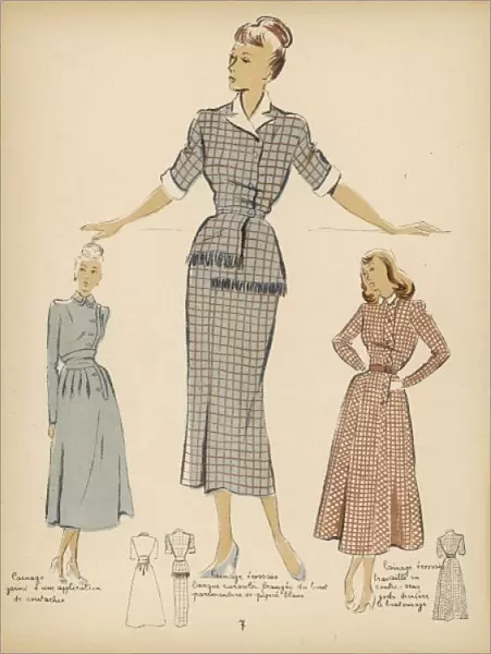 Dresses Late 1940S