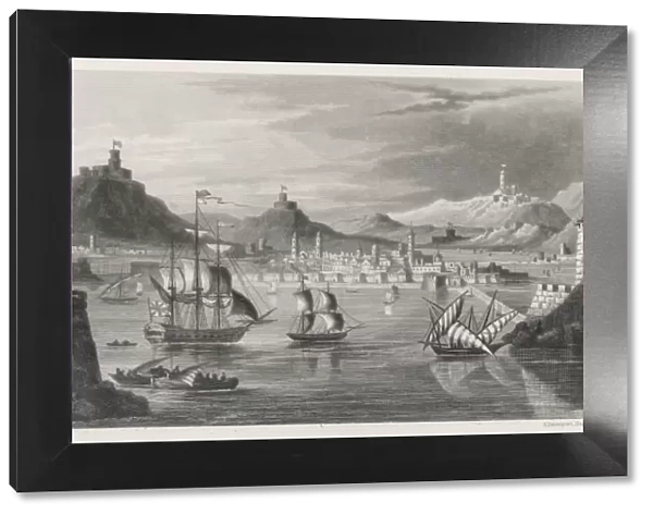 Algiers  /  From Sea C1830