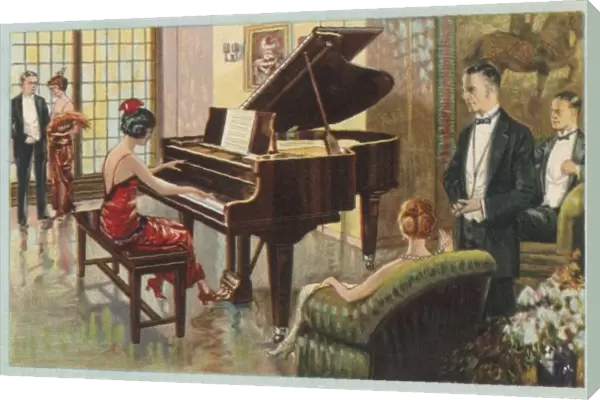 Wurlitzer Piano in Home