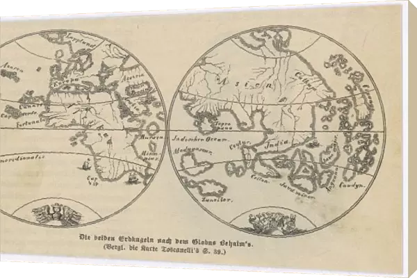 World Map  /  Behaim 1492