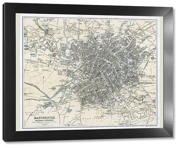 Map  /  Manchester 1878