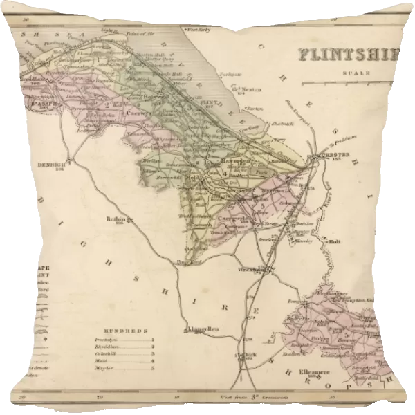 Map  /  Flintshire C1857