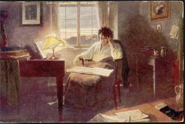 Beethoven Composing
