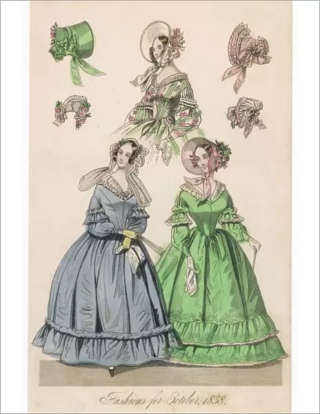 English Dresses Oct 1838