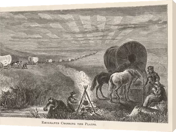 Crossing the Plains 1869